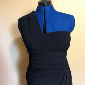 NWOT Ralph Lauren Stretch Asymmetrical Dress